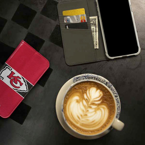 NFL Kansas City Chiefs Zone Block iPhone 15 Pro Folio Case